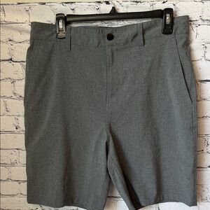 Panama Jack Charcoal Flat Front Shorts